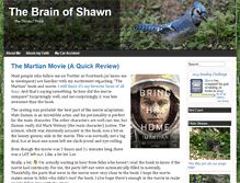 Tablet Screenshot of brainofshawn.com